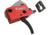 Timney Triggers AR PCC 2 Stage Curved Shoe Trigger, STRAIGHT 2+2LB, Pistol Caliber Carbine Fits all calibers in PCC, .40, .45, 9mm, Red, Actual, 682