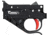 Timney Triggers Ruger 10/22 Black Housing, Red Shoe, 1022-2C