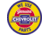 Tin Signs Chevy Genuine Parts, 11.75in Diameter, Reproduced From Authentic, Vintage Advertising, 1072