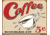 Tin Signs Coffee 5 Cents Tin Sign, TSN1178