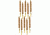 Tipton 35 Caliber Rifle Bronze Best Bore Brushes, Shelf Pack of 3 606367