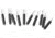 Tipton 44/45 Caliber Rifle Nylon Bristle Bore Brush, Bag of 10