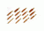 Tipton 6.5mm Caliber Rifle Nylon Bristle Bore Brush, Bag of 10