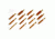 Tipton 8mm Caliber Rifle Nylon Bristle Bore Brush, Shelf Pack of 3