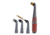 Tipton Power Clean Electric Gun Cleaning Brush Kit, 4 Pieces, 110127