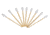 Tipton Power Swab, Pointed Tip Swab, 300 ct, Bamboo/White, 1099929