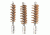 Tipton Rifle Bronze Bore Brush 22 Caliber, 3 pk 162429