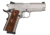 Tisas Zig-PCS-1911 Pistol, .45 ACP, 4in barrel, stainless steel frame, checkered walnut grip, recoil operated semi-automatic, 3-dot fixed, 8 round magazine, TSZIGPCS19114541FRRMPG