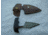 Titan 15N20/1095 Damascus Steel Fixed Knife, TD-008, Bull Horn Handle, 3in. Blade TDK-8
