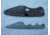 Titan 15N20/1095 Damascus Steel Fixed Knife, TD-062, Damascus Steel Handle, 2.2in. Blade, 4.9in. Overall TDK-62