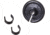 Titan Archery Kisser Button, Black, 161
