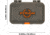 Titan Broadhead Box and Caddy, Gray/Orange, 5.5 in x 3.75 in, 7009