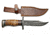 Titan Damascus Fixed Blade Knife 8.3in TD-098, TDK-98