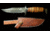 Titan Damascus Fixed Blade Knife 8.3in TD-098, TDK-98