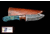 Titan Damascus Skinning Gut Hook, Hunting Knife by Titan TD-176, 4in, TDK-176