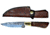 Titan Damascus Steel Fixed Knife 8.1in TD-061, TDK-61