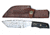 Titan High Carbon Blade 8in Knife TD-002, TDK-2