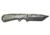 Titan International Knives Damascus Full Tanto Tier Fixed Blade Knife, 8 inch, TDK-247