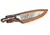 Titan International Knives Damascus Kitchen Knife, 8 1/2in Blade, Walnut Wood and Copper Bolster Handle, 12in Overall, TDK-211