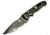 Titan International Knives Damascus Steel Drop Point Knife, Mini Everyday Carry - Micarta Grip, 3.1in Blade, Micarta Handle, 6in TD-202