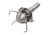 Titan Ninja Small Game Archery Point, 3 Pack, Silver, 100 Grain, 147