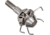 Titan Ninja Small Game Archery Point, 3 Pack, Silver, 100 Grain, 147