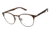TLG NU027 Prescription Eyeglasses - Frame BROWN HAVANA, Size 49/20mm LYNU02702