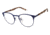 TLG NU027 Prescription Eyeglasses - Frame NAVY LT TORT, Size 49/20mm LYNU02703