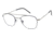 TLG NU036 Bifocal Prescription Eyeglasses - Frame NAVY/GUNMETAL, Size 51/21mm LYNU03603