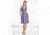Toad&amp;Co Avalon Sleeveless Dress, Blueberry Batik Dot Print, Extra Small T1772804-424-XS