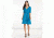 Toad&amp;Co Cue Wrap Cafe Short Sleeve Dress, Deepwater, Extra Small T1772808-421-XS