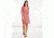 Toad&amp;Co Cue Wrap Cafe Short Sleeve Dress, Guava Wave Print, Large T1772808-670-L