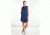 Toad&amp;Co Indigo Ridge SL Dress, Dark Indigo Solid, Large T1792803-923-L