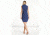 Toad&amp;Co Indigo Ridge SL Dress, Medium Indigo Arrow Print, Large T1792803-906-L