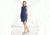 Toad&amp;Co Indigo Ridge SL Dress, Medium Indigo Arrow Print, Large T1792803-906-L