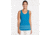Toad&amp;Co Lean Layering Womens Tank, Deepwater Border Print, Small T1111500-401-S
