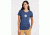 Toad&amp;Co Roar Short Sleeve Womens Graphic Tee, Navy Heather, Extra Small, T1002804-131-XS