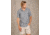 Toad&amp;Co Taj Hemp Short Sleeve Shirt Slim - Mens, Blue Chambray, Extra Large, T2002905-934-XL
