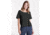 Toad&amp;Co Tissue Crop Womens Short Sleeve Tee, Black, Medium T1002803-100-M