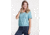 Toad&amp;Co Tissue Crop Womens Short Sleeve Tee, Aquifer Geo Seed Print, Extra Large T1002803-413-XL