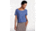 Toad&amp;Co Tissue Crop Womens Short Sleeve Tee, Blueberry, Medium T1002803-742-M
