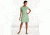 Toad&amp;Co Windmere Short Sleeve Dress, Agave Batik Dot Print, Large T1772802-305-L