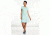 Toad&amp;Co Windmere Short Sleeve Dress, Aquifer, Large, T1772802-400-L