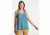 Toad&amp;Co Windsong Sleeveless Women's Tank, Deepwater Diamond Print, Large T1212801-444-L