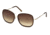 Tod's TO0047 Sunglasses - Shiny Dark Brown Frame Color