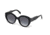 Tod's TO0194 Sunglasses - Shiny Black Frame Color, Gradient Smoke Lens Color