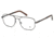 Tod's TO5061 Eyeglass Frames - Matte Gun Metal Frame Color