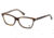 Tod's TO5085 Eyeglass Frames - Havana Frame Color
