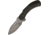 Todd Begg Steelcraft Field Marshall Folding Knife,Damascus Finish Blade, Black Handle TBFM216
