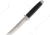 Tokisu Musashi Tactical Fixed Blade Knife, 5.75 satin finish 7Cr17MoV stainless tanto blade, Black rubber handle, 32390